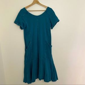 Anthropologie | Saturday Sunday Blue Utility Dress